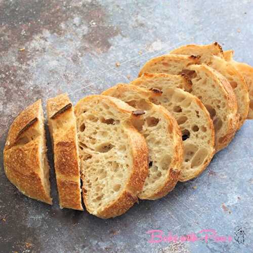 Easy Open Crumb Sourdough Bread