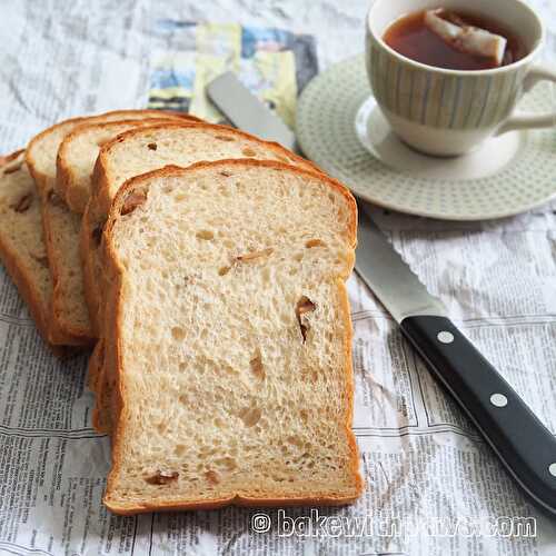 Gula Melaka and Walnut Bread (Yudane Method)