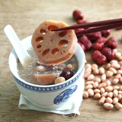LOTUS ROOT SOUP (莲藕汤)
