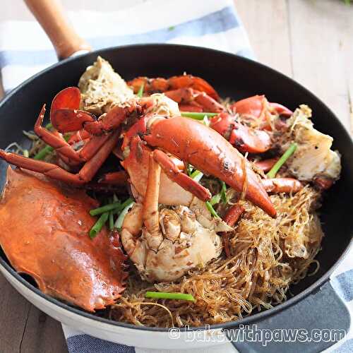 Mud Crab with Glass Noodles