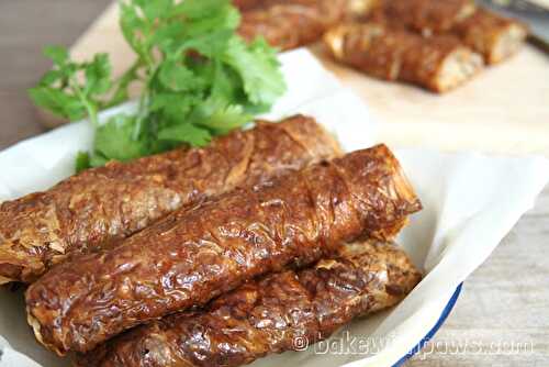 Ngo Hiang Lor Bak (Crispy Five Spice Pork Rolls)