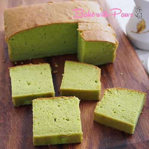 Pandan Butter Cake 