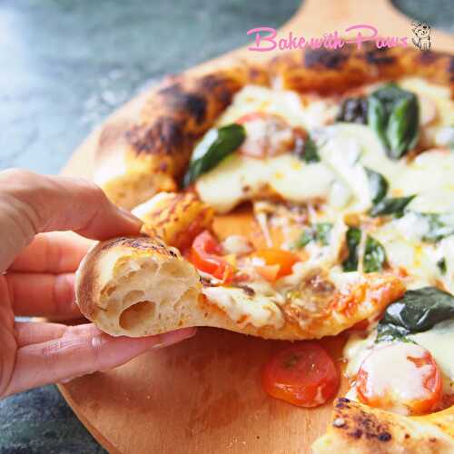 Simple Sourdough Pizza Crust