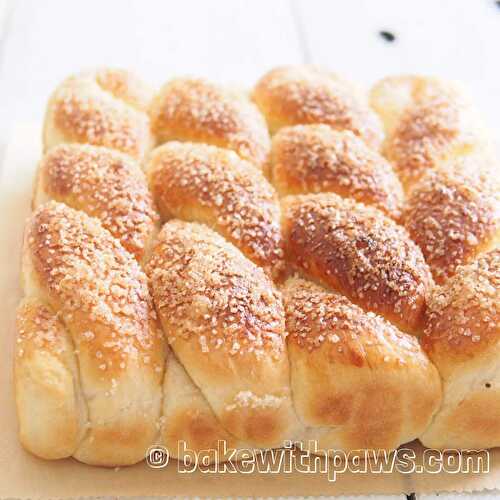Sugared Bread Twist (Yudane Method)