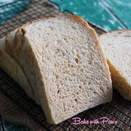 Wholemeal Soft Sourdough Bread - Yudane Method