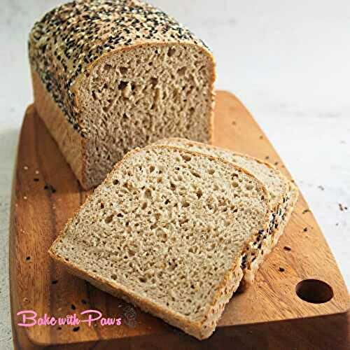 Easy Gluten Free Buckwheat Bread (Soft & Healthy Loaf)