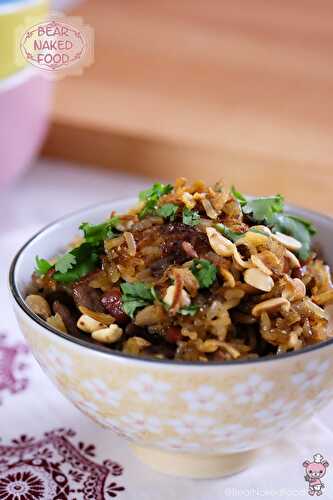 15-min Stir Fried Sticky Rice