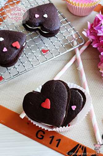 Be My Valentine Dark Chocolate Cookies
