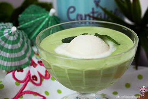Chilled Avocado Puree Dessert