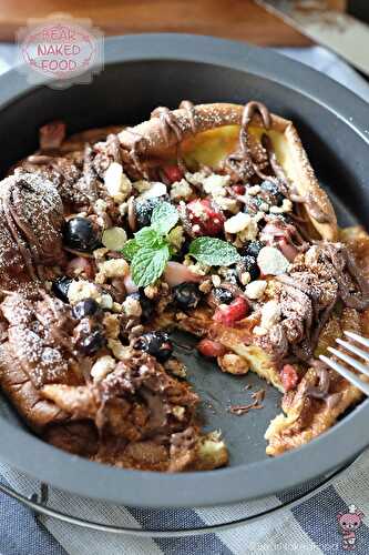 Chocolate Dutch Baby Pancakes