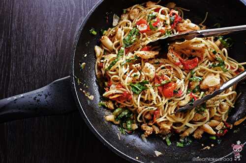 Crabmeat Chilli Pasta