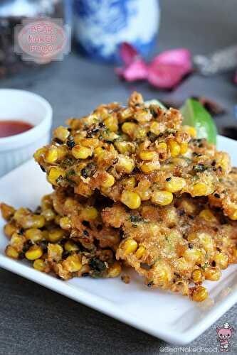 Crunchy Corn Fritters