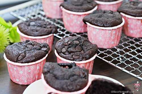 Dangerously Dark Chocolate Muffin