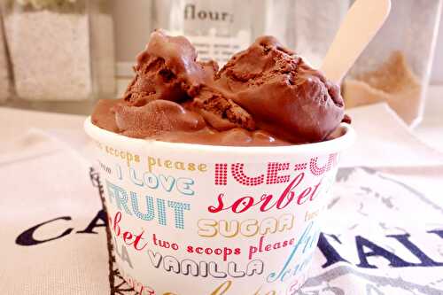 Dark Chocolate Ice Cream