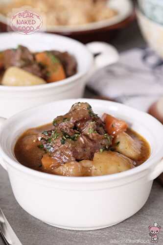 Fall-apart Beef Stew with Carrots and Potatoes
