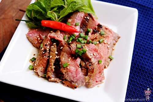Grilled Asian Flank Steak
