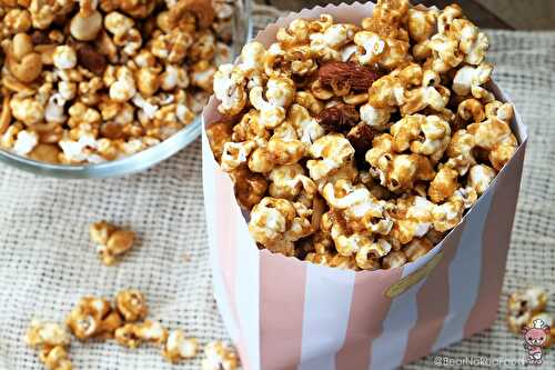 Homemade Easy Caramel Popcorn (Garrett)