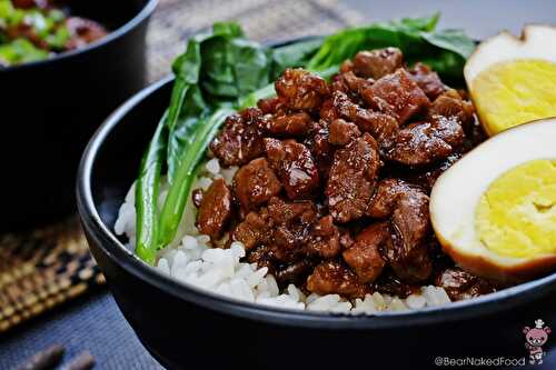 Lu Rou Fan (Braised Pork Rice) 滷肉飯