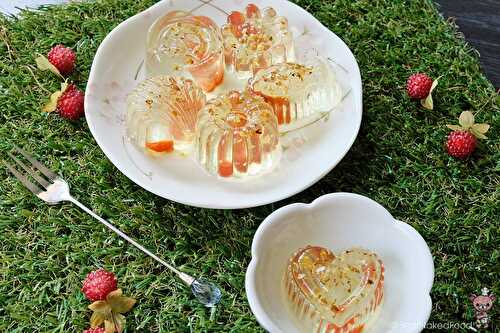 Osmanthus Flower Jelly with Wolfberries