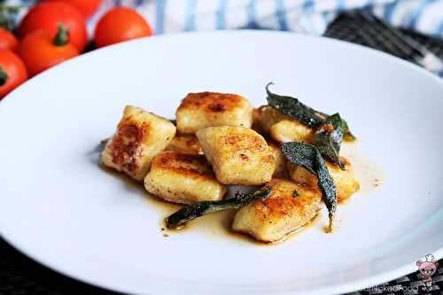 Pan Seared Gnocchi with Brown Butter and Sage