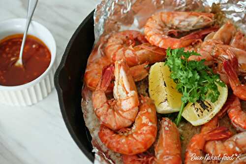 Salt-Roasted Prawns