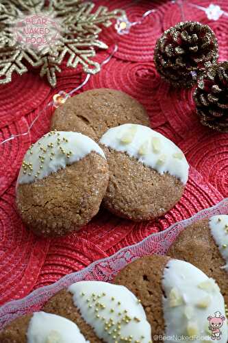 Snow Capped Gingersnaps