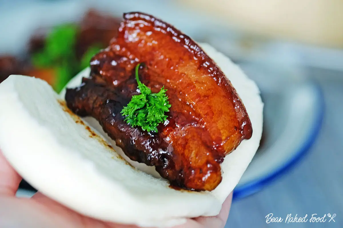 Braised Pork Belly Bun (Kong Bak Pau)