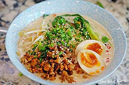 Easy Japanese Tan Tan Men (Sichuan Spicy Noodles)