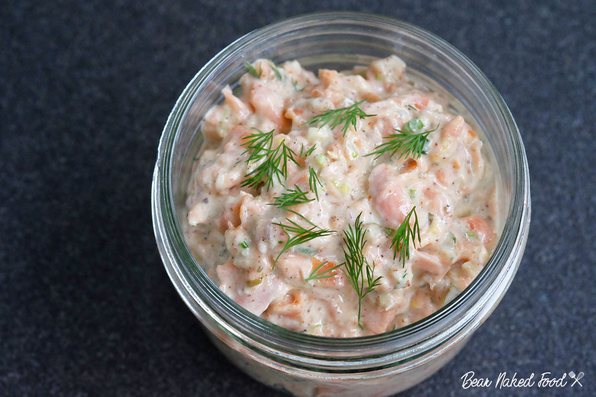Smoked Honey-Mustard Salmon Rillettes
