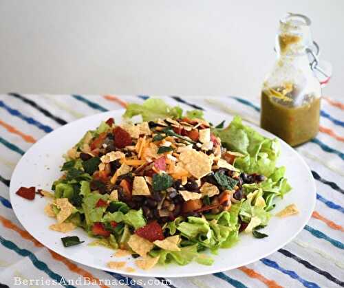 Deliciously Easy Vegetarian Taco Salad