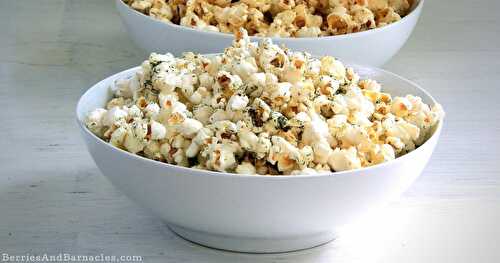 Fun and Flavourful Stovetop Popcorn - Berries & Barnacles