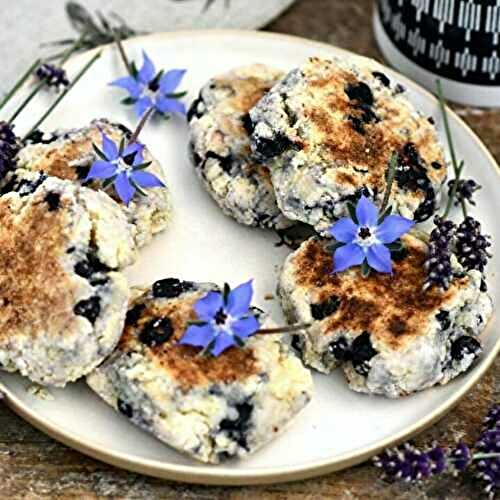 Salal Berry Scones
