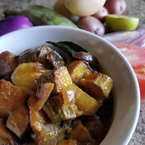 Eggplant Curry - An Easy Srilankan Recipe