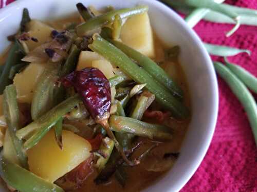 Green Beans & Potato Curry