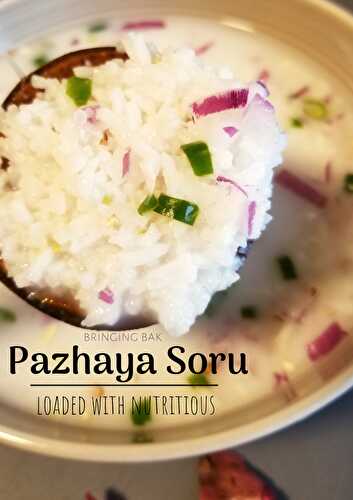 Fermented Rice (Pazhaya Soru/Neeragaram) - Nutritious Breakfast