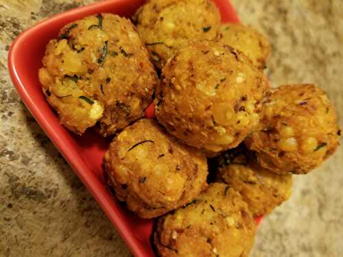 Easy Home-made Parippu Vada
