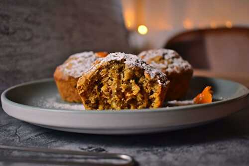Carrot Gingerbread Spice Muffins [vegan] - Bimorah