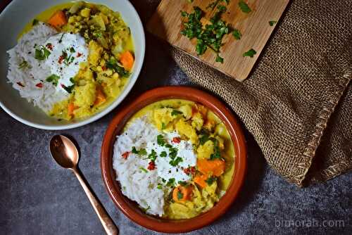 Cauliflower Apricot Curry - Bimorah