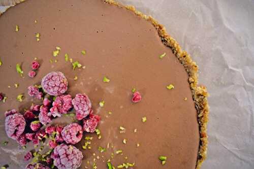 Chocolate Cheesecake, no bake [vegan+gluten free] - Bimorah