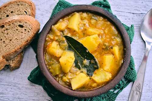 One-Pot Leek and Potato Stew [vegan] - Bimorah