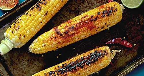 Chili-lime roast corn