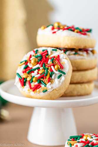 Frosted Butter Cookies