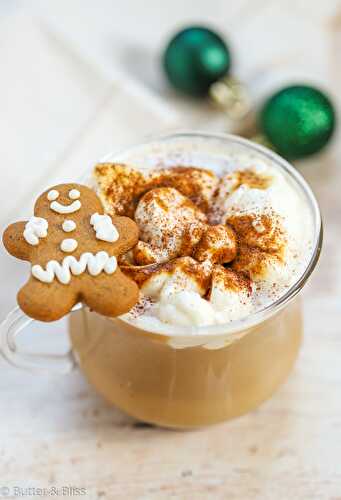 Gingerbread Latte - Homemade Syrup