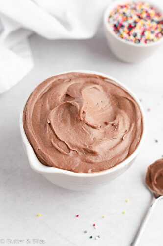 Chocolate Butter Free Frosting