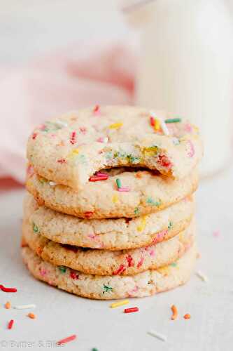 Gluten Free Funfetti Sugar Cookies