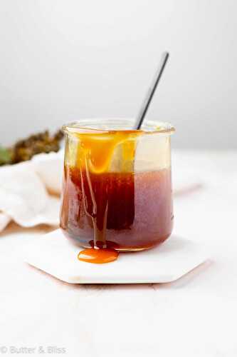 Homemade Maple Syrup Caramel Sauce