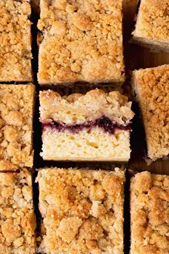 Bakewell Crumb Cake