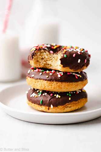 Gluten Free Vanilla Baked Donuts