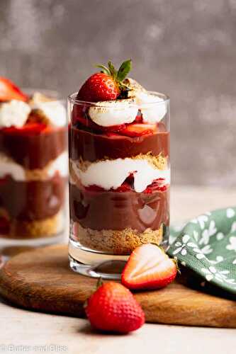 Strawberry S'mores Parfait