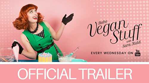 Bake Vegan Stuff with Sara Kidd launching January 23rd 2019